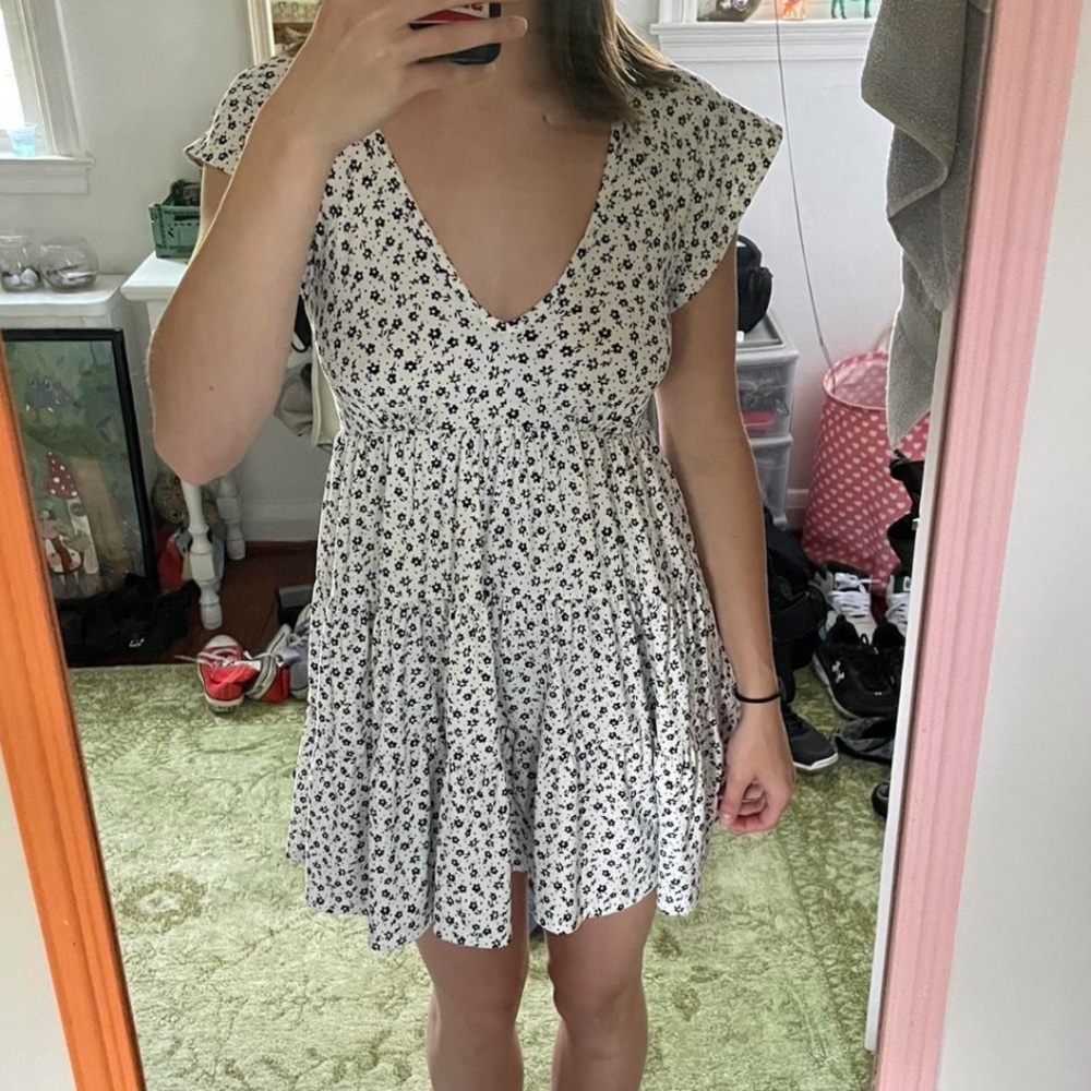 Urban Outfitters Floral Babydoll Dress